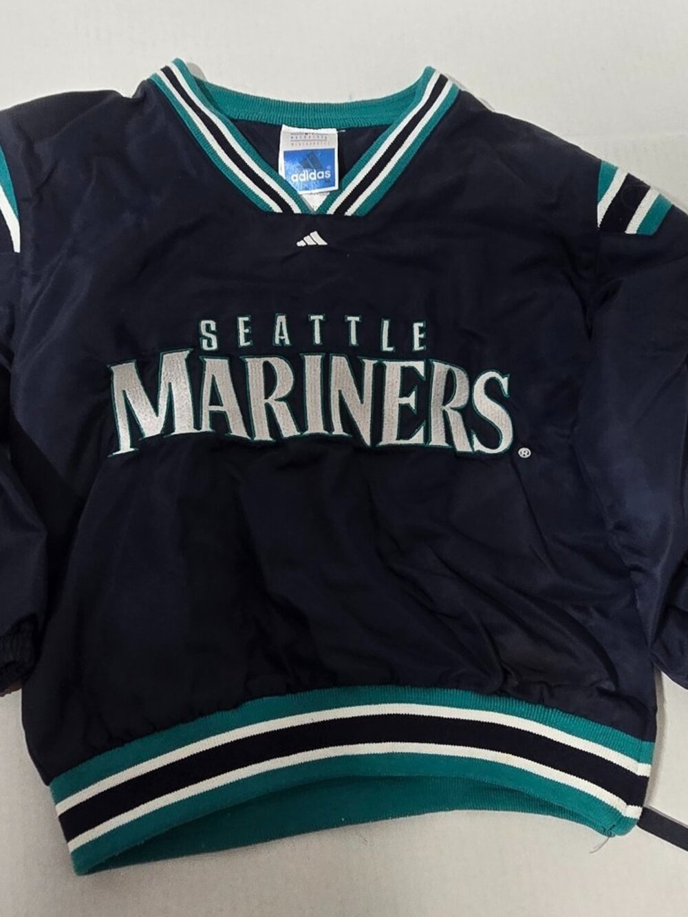 ⚾ Seattle Mariners Adidas Youth Windbreaker Jacket | Size 4T | Vintage MLB